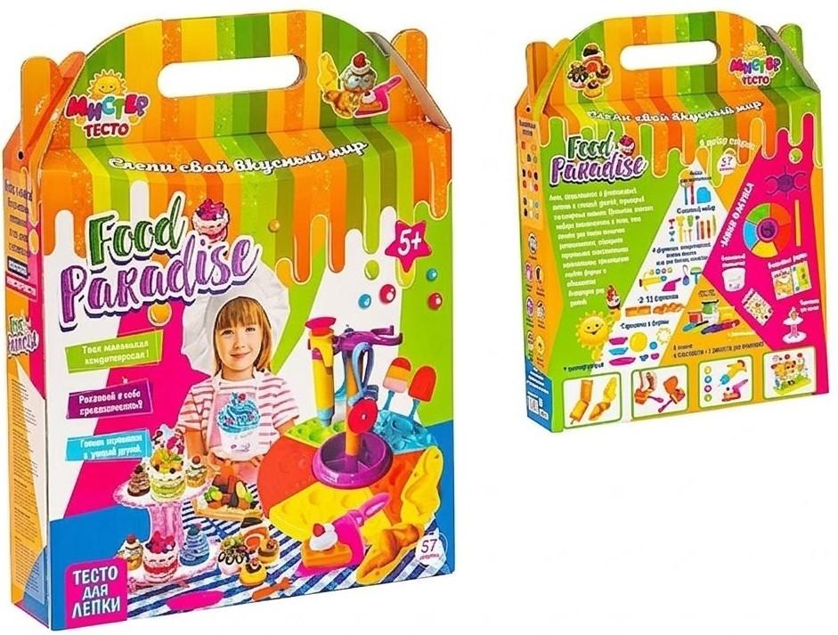 Набор игрушек Strateg Мистер Тесто: Food paradise (57195)