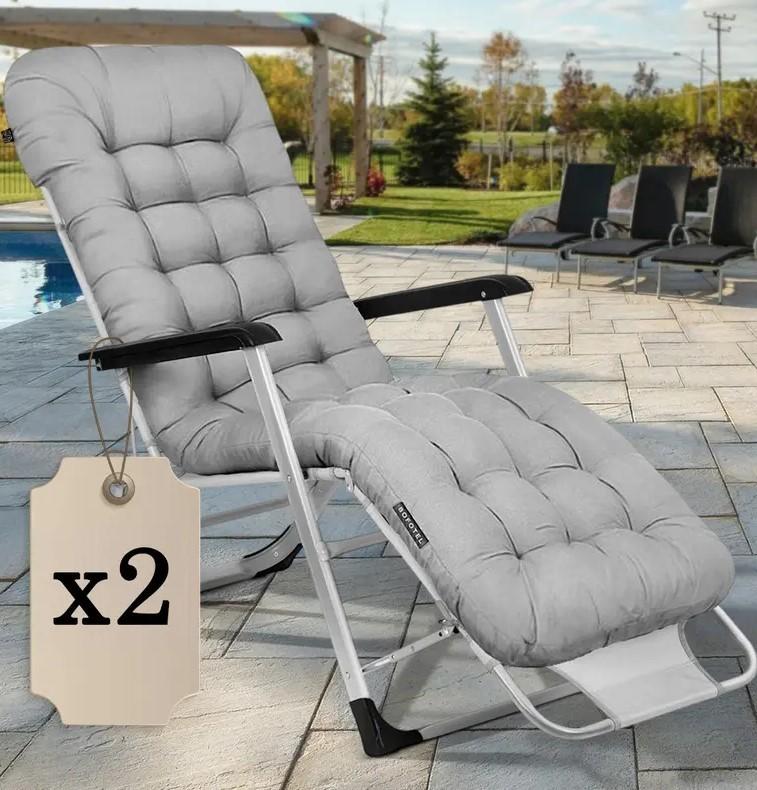 Шезлонг Sofotel ChillWell 286401-2 Grey