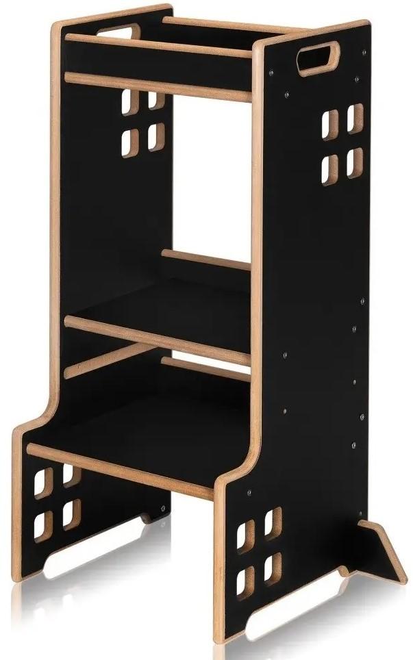 Стул трансформер для кормления Lionelo Cass Black Onyx