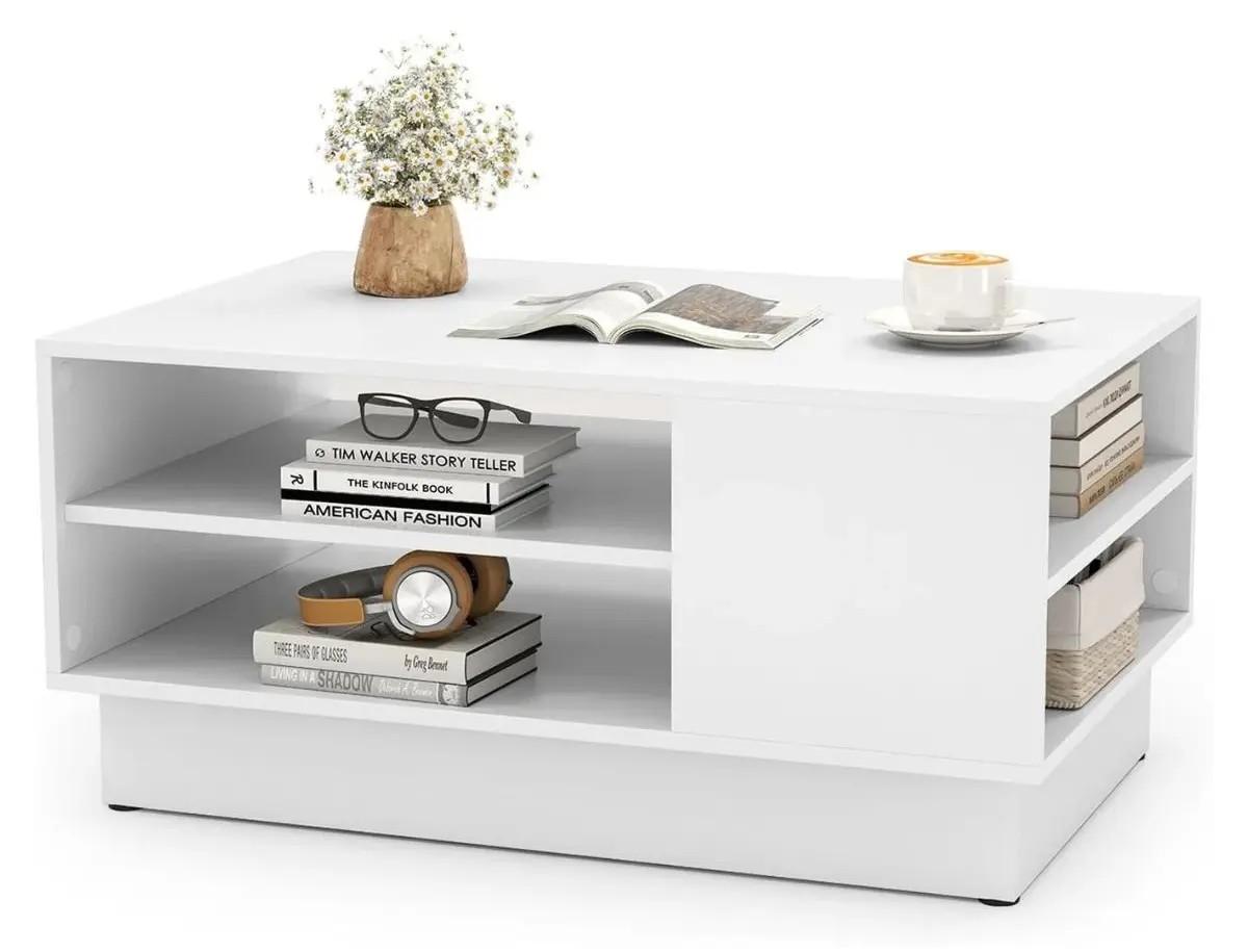 Masuta de cafea, reviste Costway JV12355WH  White