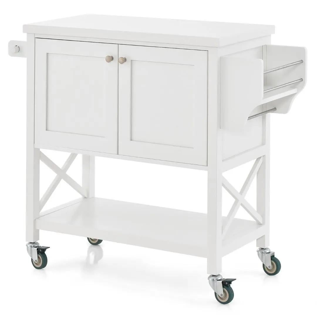 Сервировочный столик Costway KC55695WH