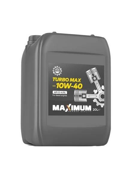 Моторное масло MAXIMUM 10W40 CI-4/SL 20l TURBO MAX Diesel
