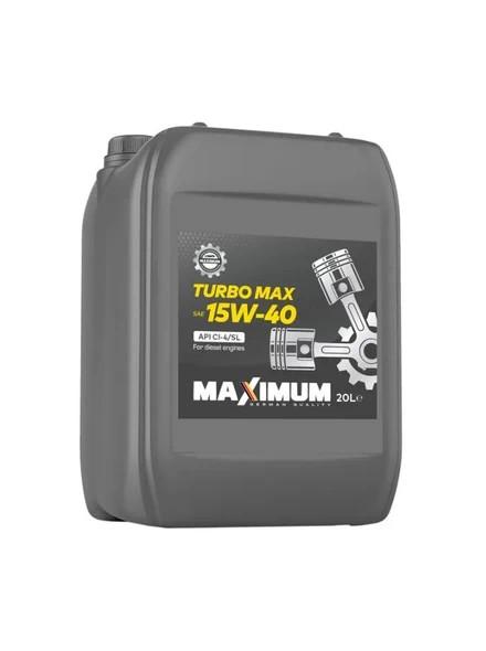 Моторное масло MAXIMUM 15W40 CI-4/SL 20l TURBO MAX Diesel