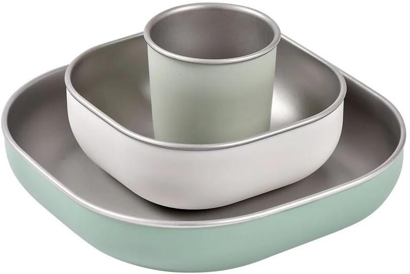 Набор посуды Beaba Sage Green (B913583)