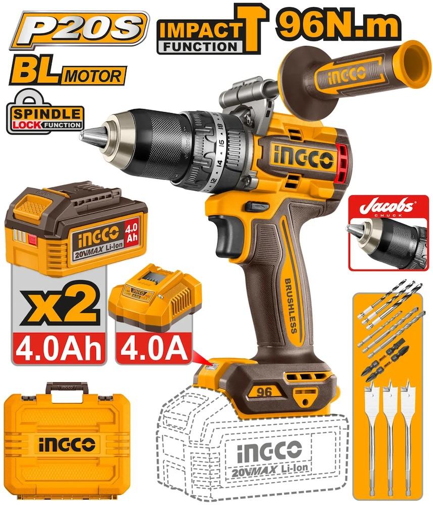 Дрель INGCO CIDLI209686