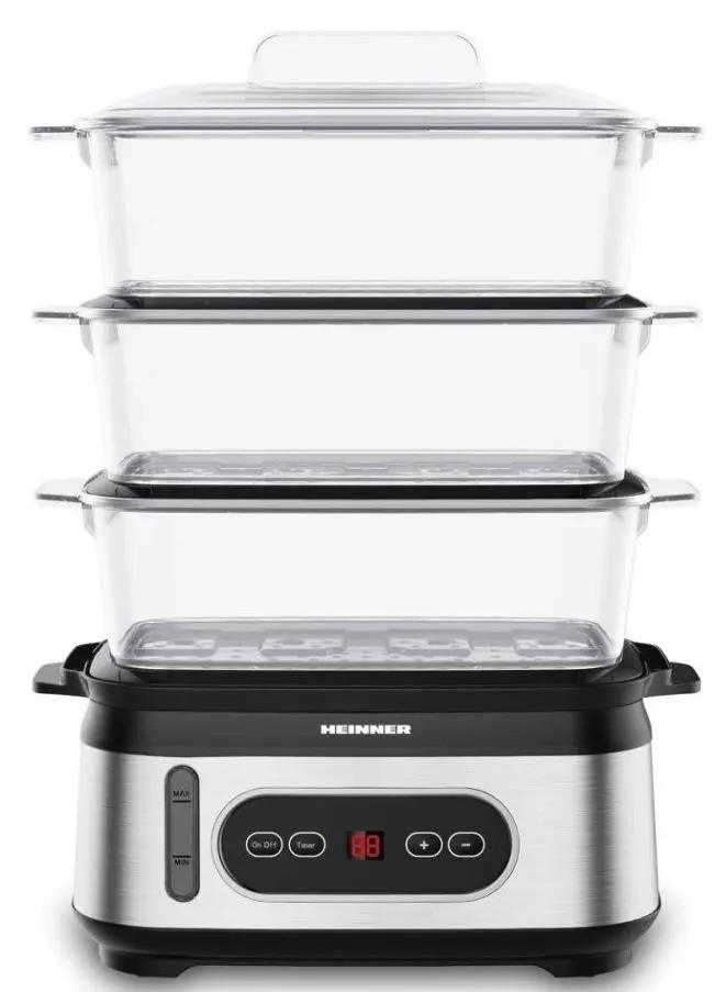 Aparat de gatit cu aburi Heinner One Steam HSA-D950SS Silver/Black