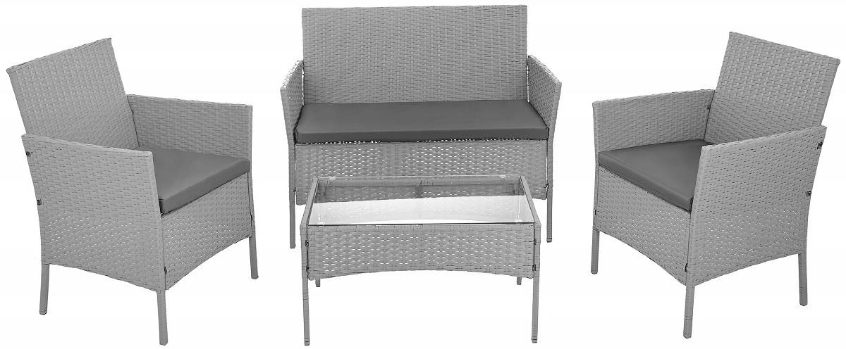 Set mobila de gradina Gardlov 26910 Gri