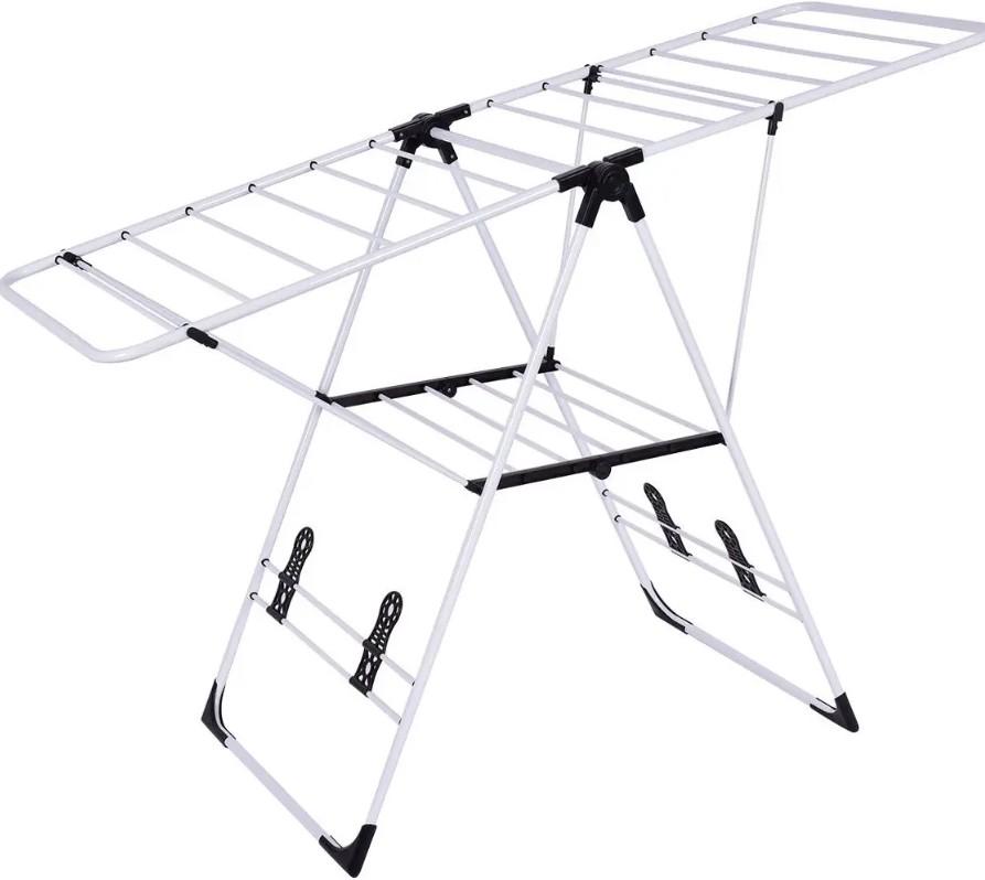 Uscator de rufe Costway HW53986 White/Black