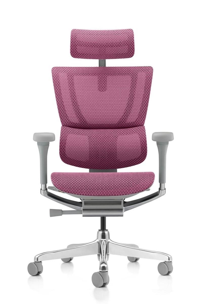 Офисное кресло Comfort Mirus IOO Elite 2 Pink T-168-B5 IOOE2-AG-HAM-5D-L