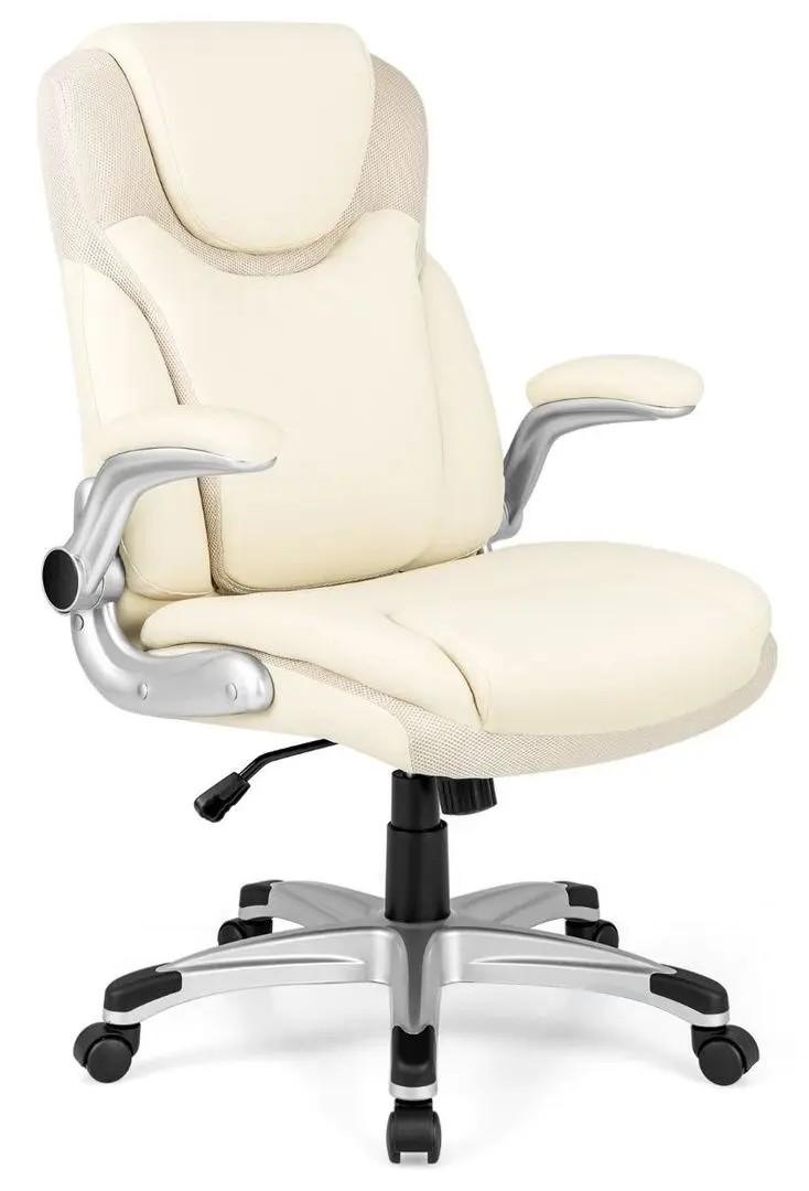 Офисное кресло Costway CB10557WH Белый