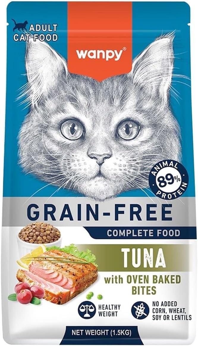 Hrana uscata pentru pisici Wanpy Grain-Free Tuna PIWP-124