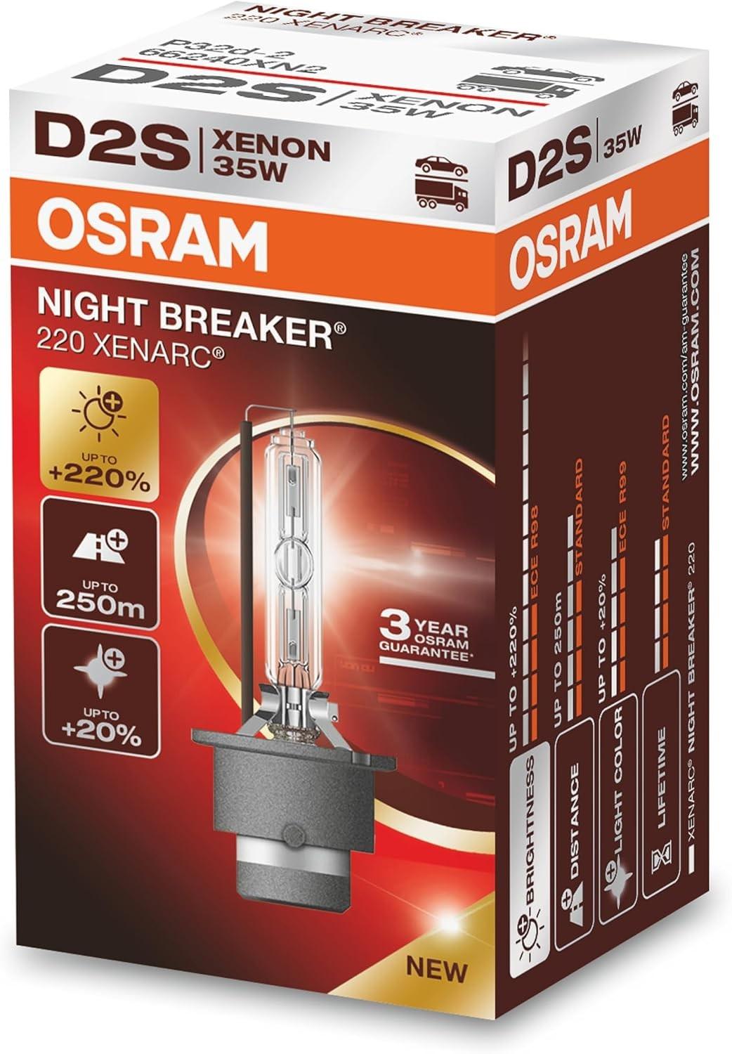 Автомобильная лампа Osram 66240 D2S XN2 35W P32D-2