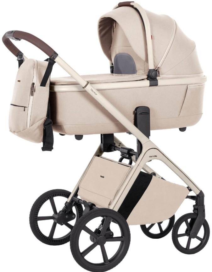 Коляска 2 в 1 Carrello VECTOR 6550 Seashell Beige
