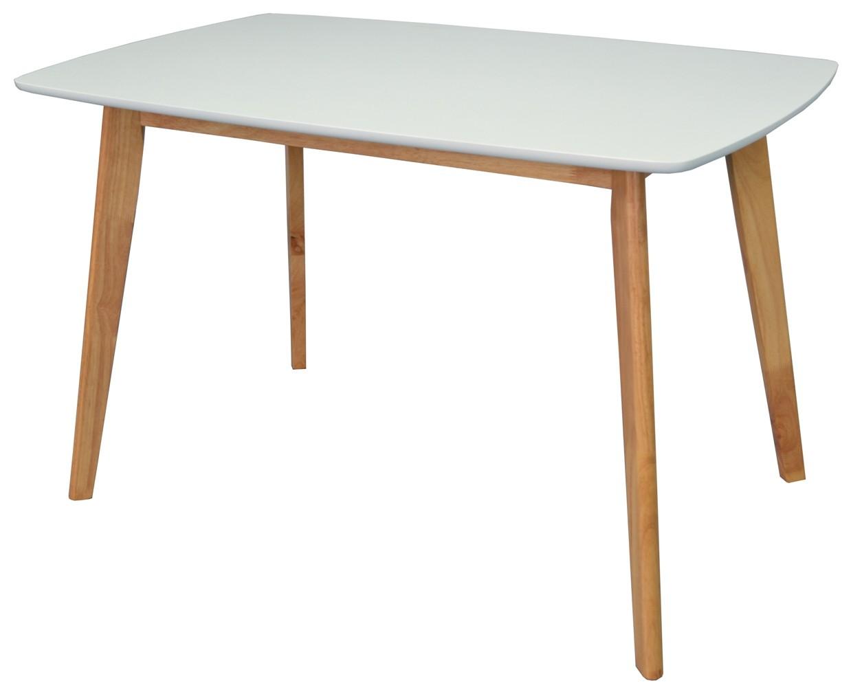 Стол Evelin COOPER White + Bella beech (MDF White)