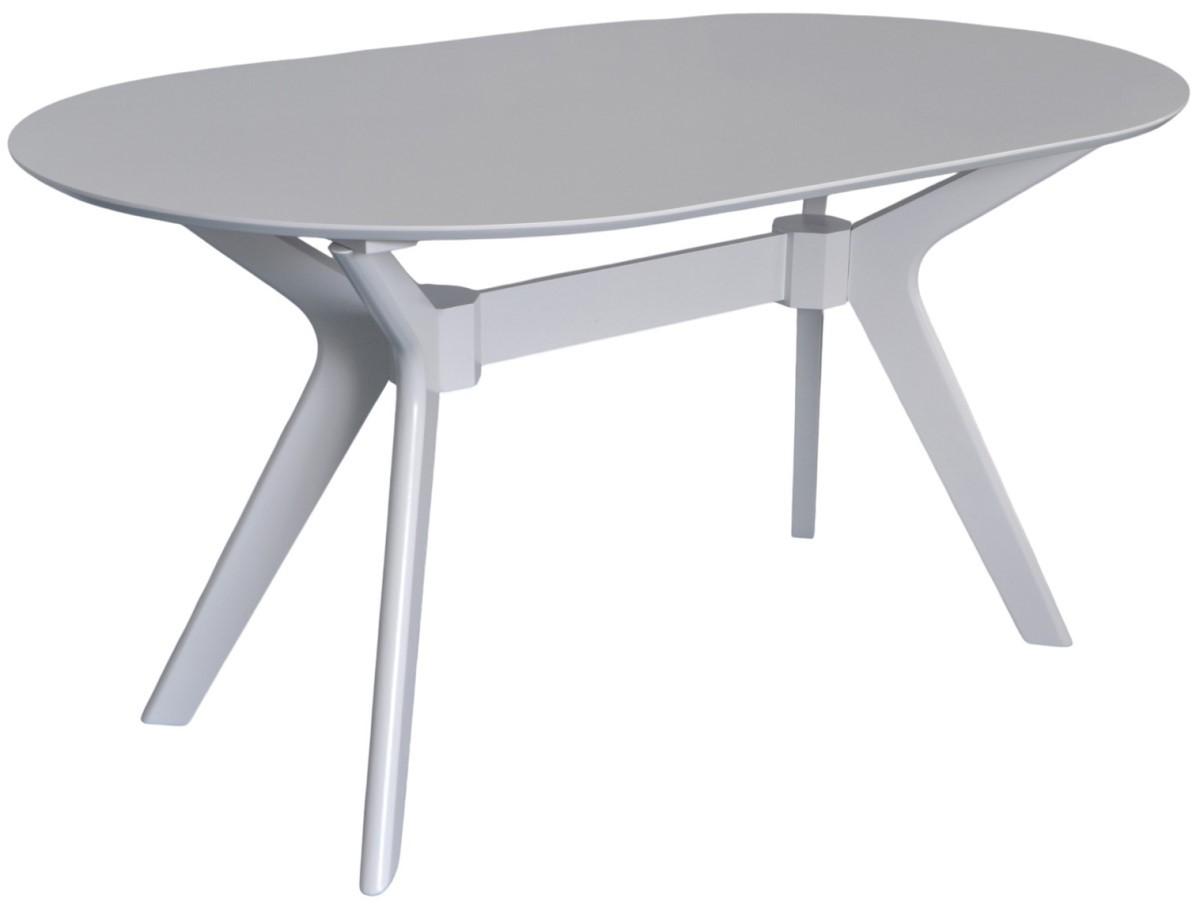 Стол Evelin Raffless Oval White