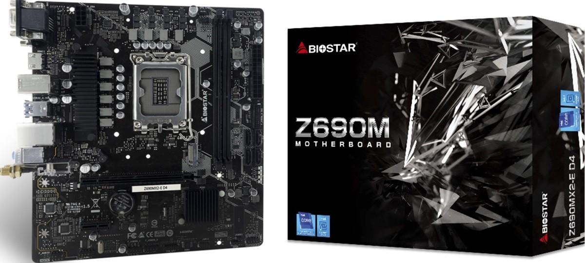 Материнская плата Biostar Z690MX2-E D4