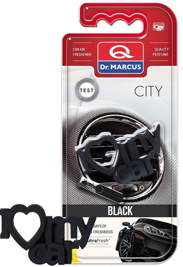 Автомобильный освежитель воздуха Dr.Marcus CITY ILOVEMYCAR Black