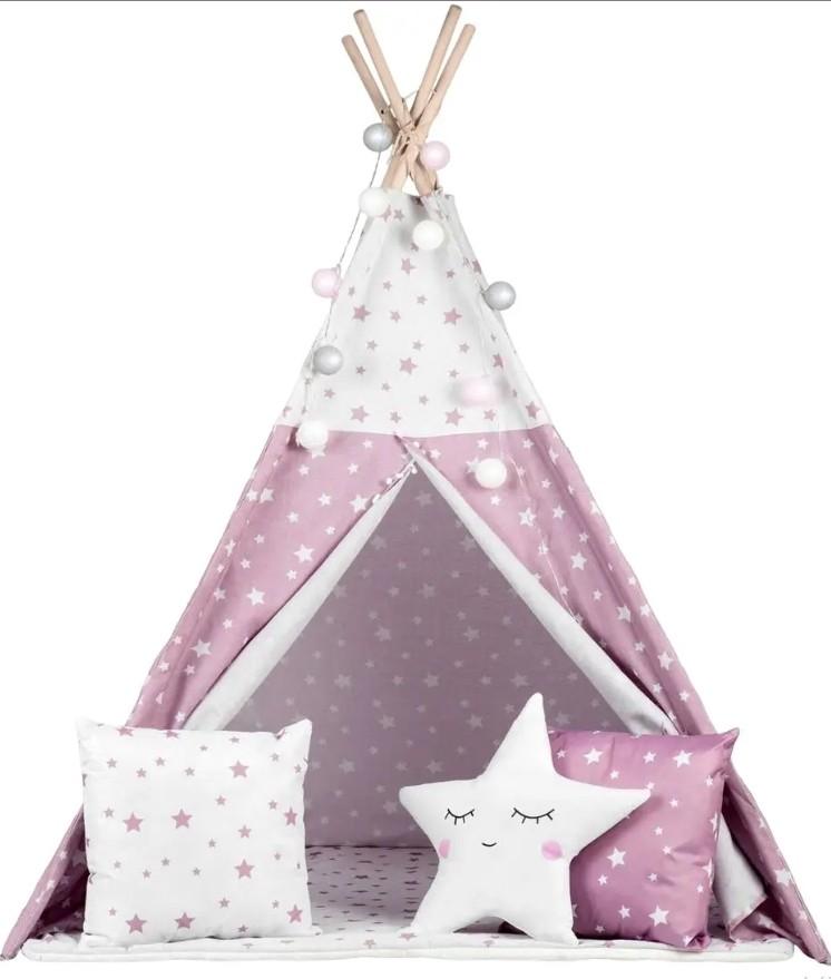 Палатка для детей Nukido 740023 Pink/White