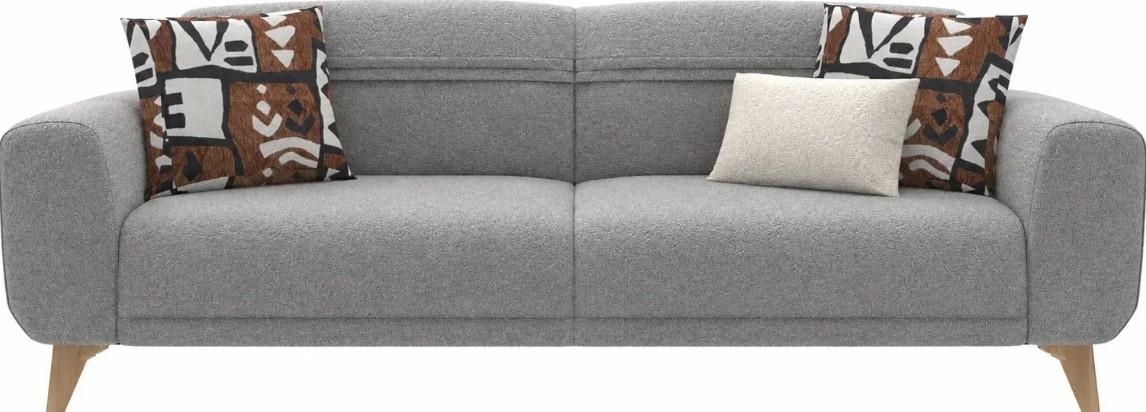 Диван Dogtas CALMERA GK2674 (226 cm) Букле Серый