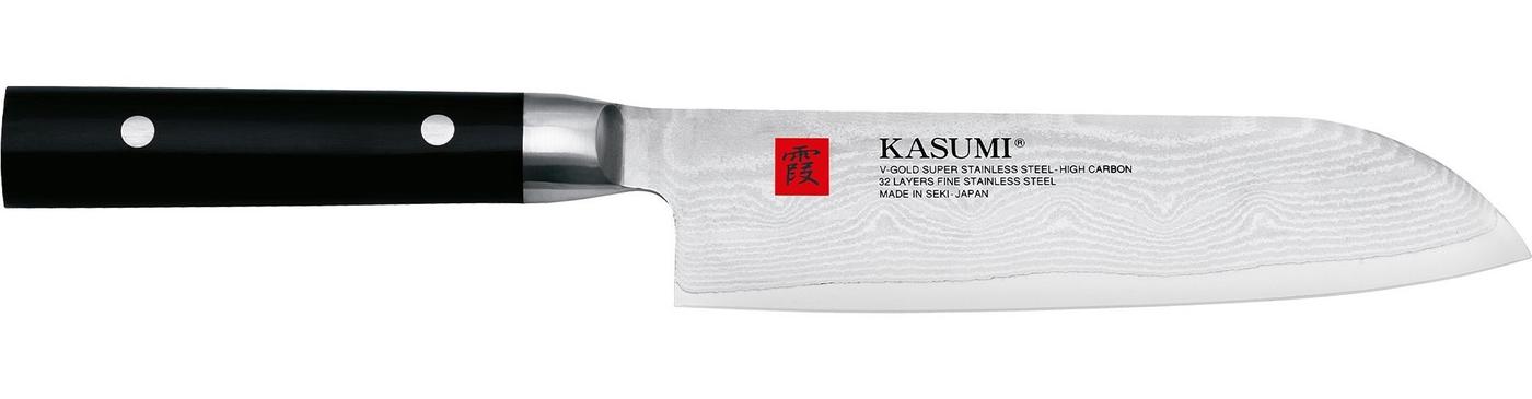 Кухонный нож Kasumi Santoku Chef Damasco (K-84018)