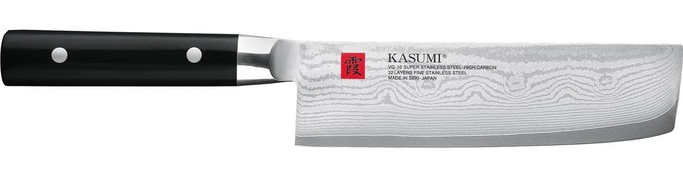 Кухонный нож Kasumi Damascus Nakiri (K-84017)