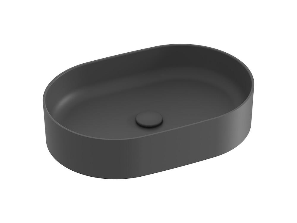Умывальник Ravak Ceramic Slim O Anthracite (XJX03155000)