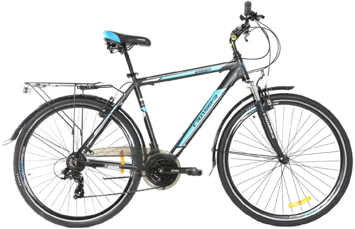 Городской велосипед Crosser GAMMA 700C 28 Black/Blue