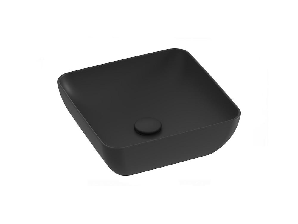 Умывальник Ravak Uni Slim 38 S Matt Black (XJX0D138000)