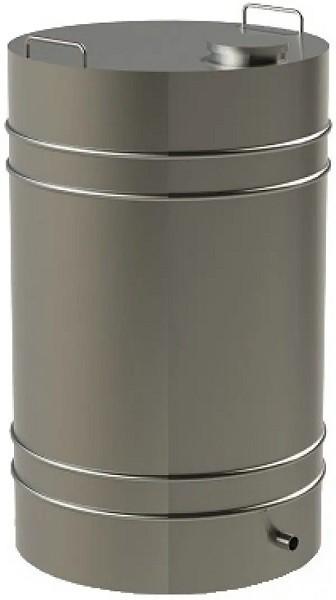 Бочка из нержавейки Inox Plus Zig 300 LT/Q125