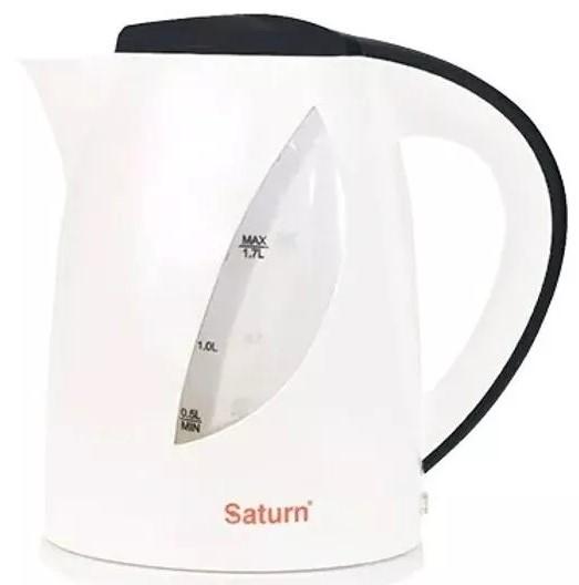 Электрочайник Saturn ST-EK8437U Белый/Черный