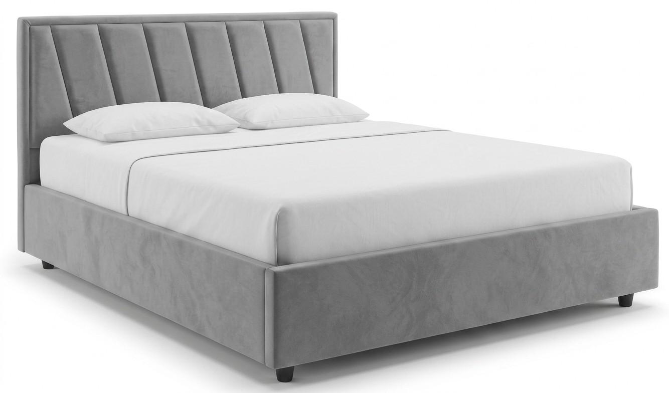 Кровать Alcantara Titan 160x200 Серый