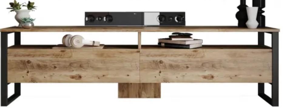 Tumba pentru televizor Trendy ML19 A 180 Pin Atlantic (Maro)