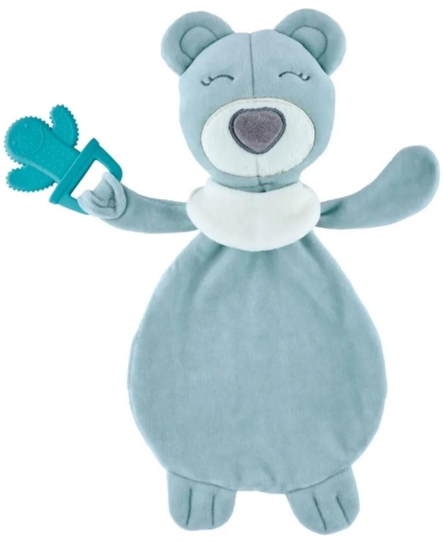 Мягкая игрушка BABYJEM Bear Blue 36 см