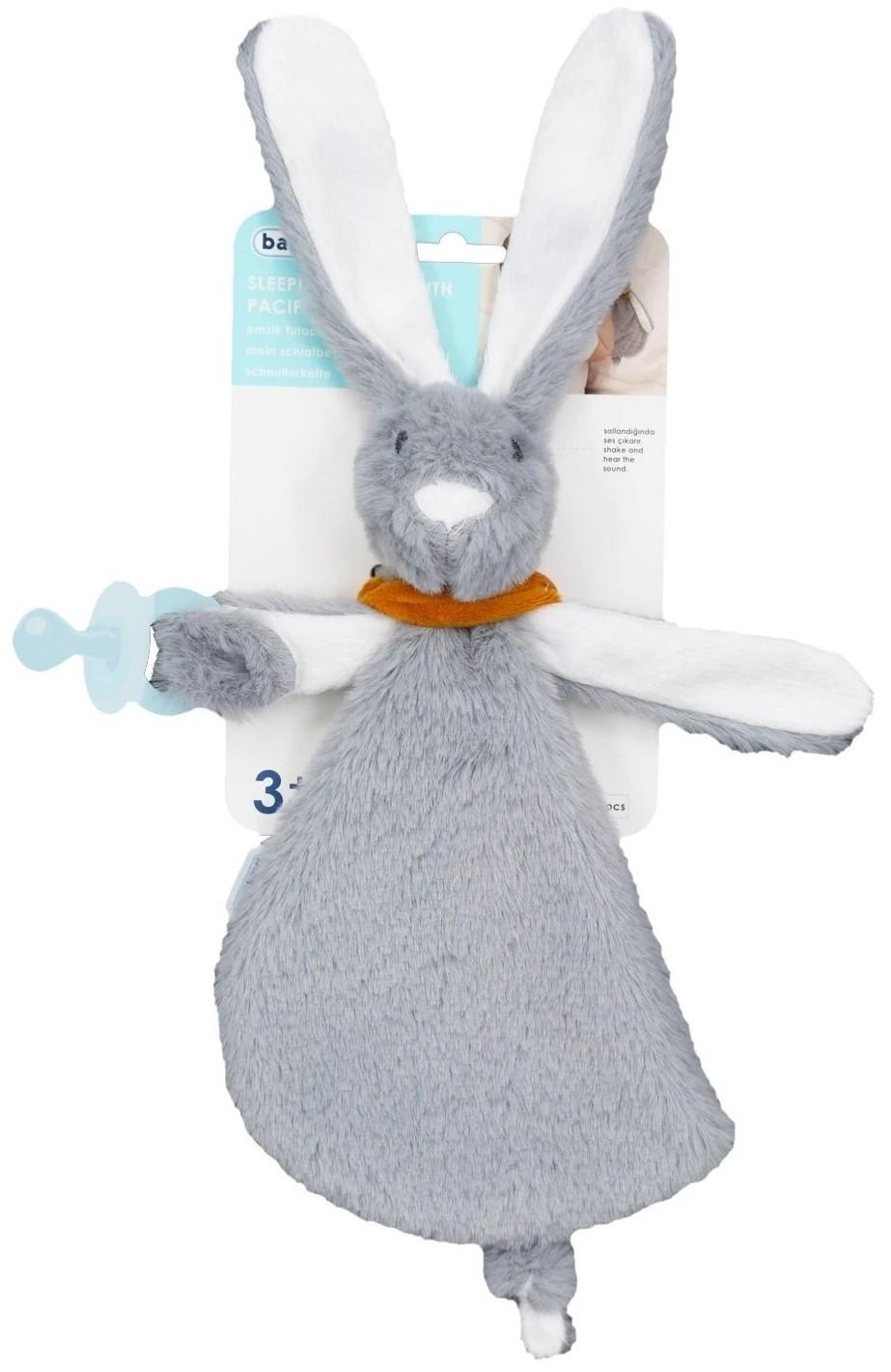 Мягкая игрушка BABYJEM Rabbit Grey