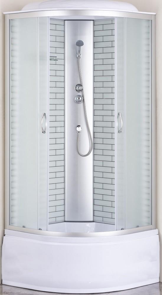Душевая кабина S-Group SCRH WZ 90x90x215 (с высоким поддоном)