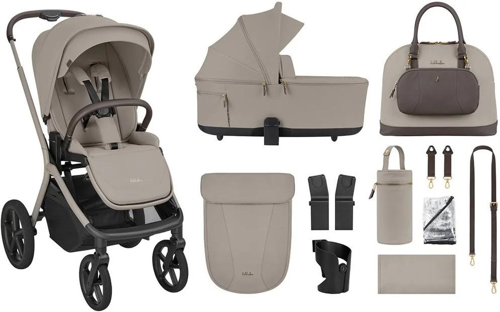 Коляска 2 в 1 Kikka Boo Goya Platinum Champagne