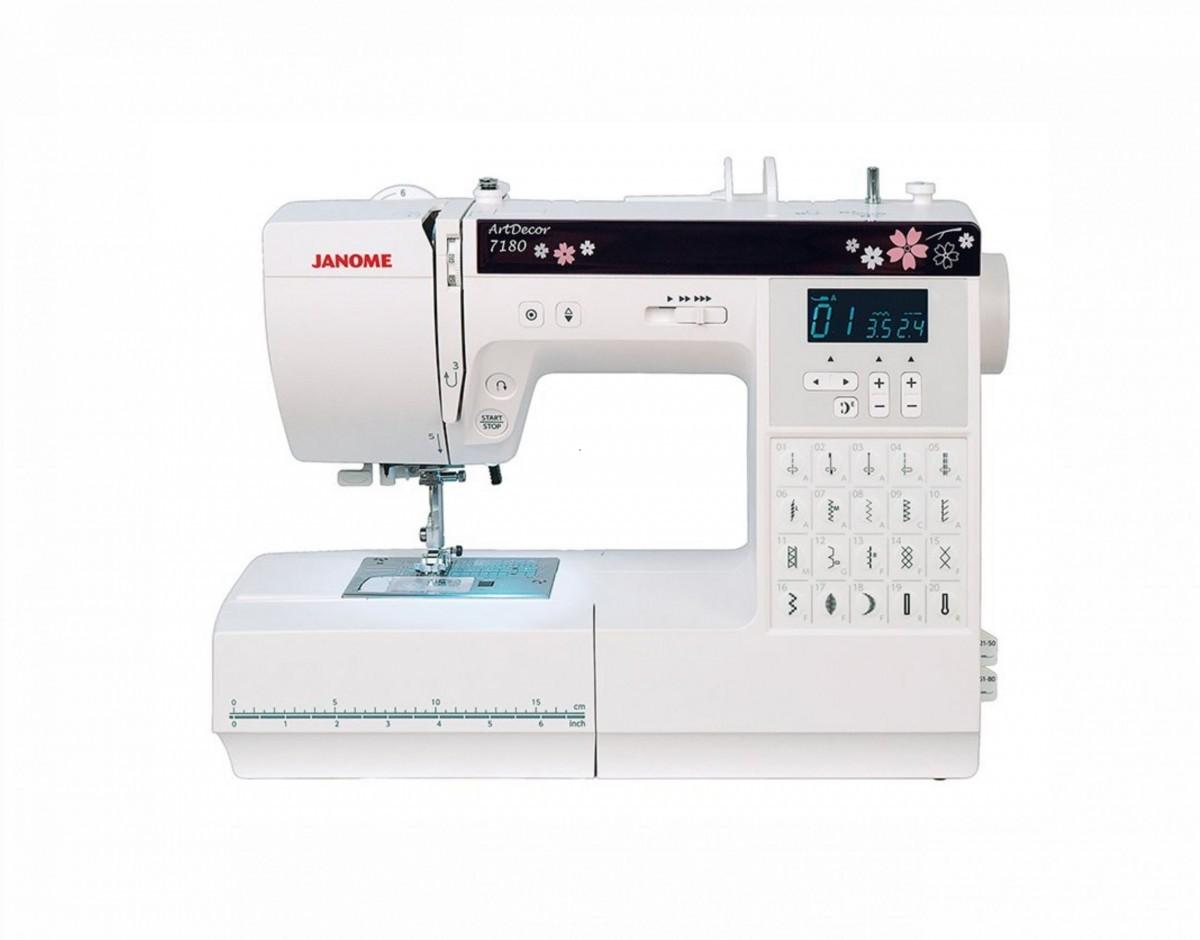 Masina de cusut Janome ArtDecor 7180