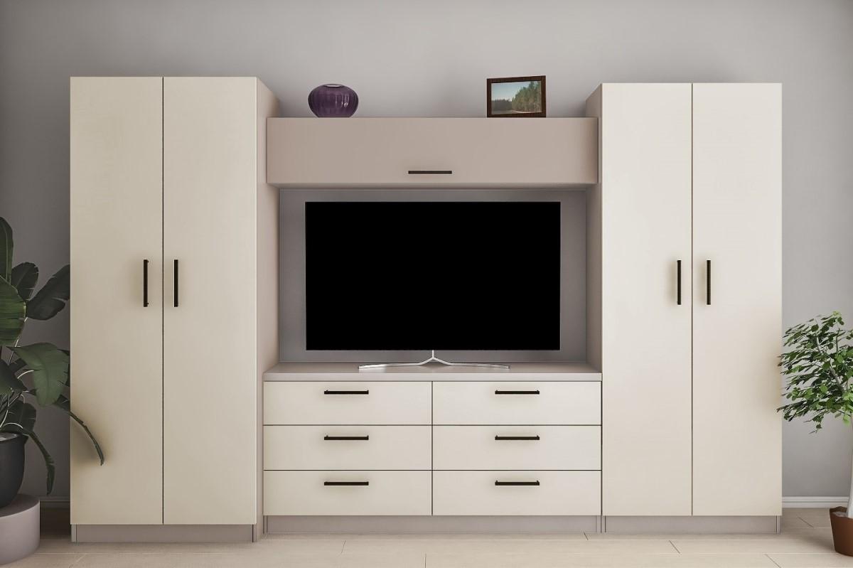Living PS Alina T (TV-1.5 m) 3.1 m Toffi / Bej