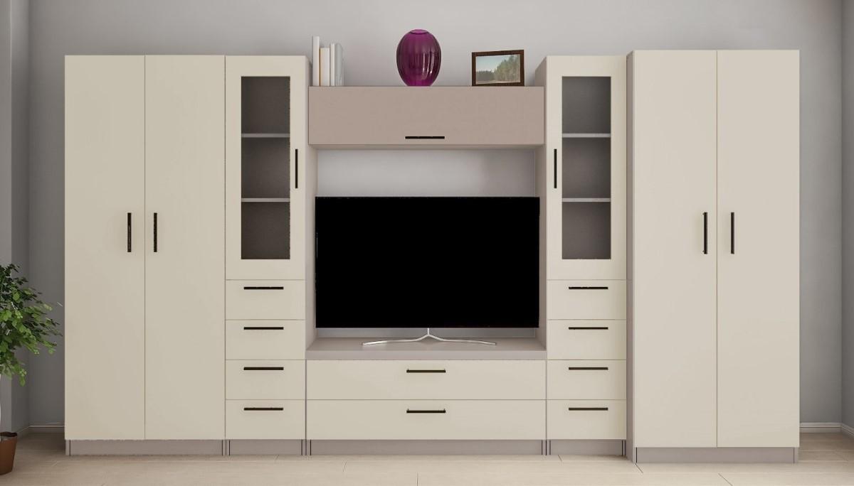 Living PS Alla T (TV-1.2 m) 3.6 m Toffi / Bej