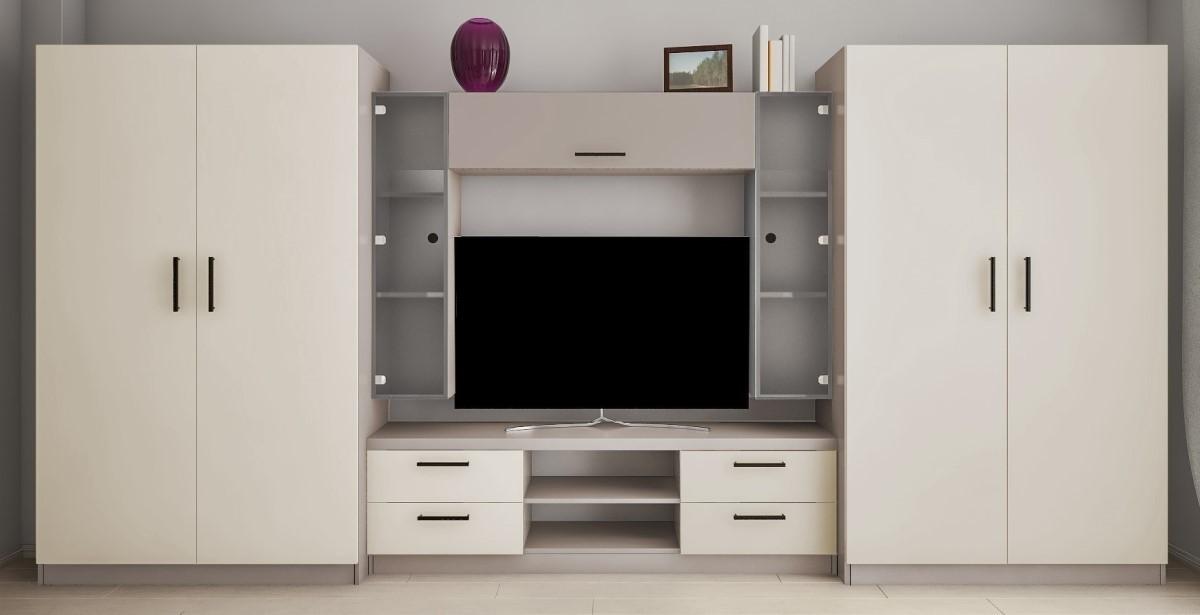 Living PS Roma T (TV-1.2 m) 4.2 m Toffi / Bej