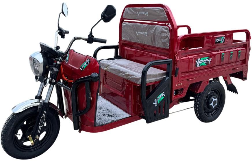 Tricicleta electrica Viper E-CARGO 13 Red