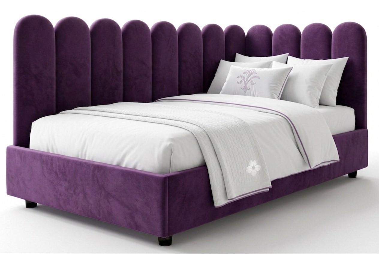 Pat copii Aurus Lumi 90x200 Violet