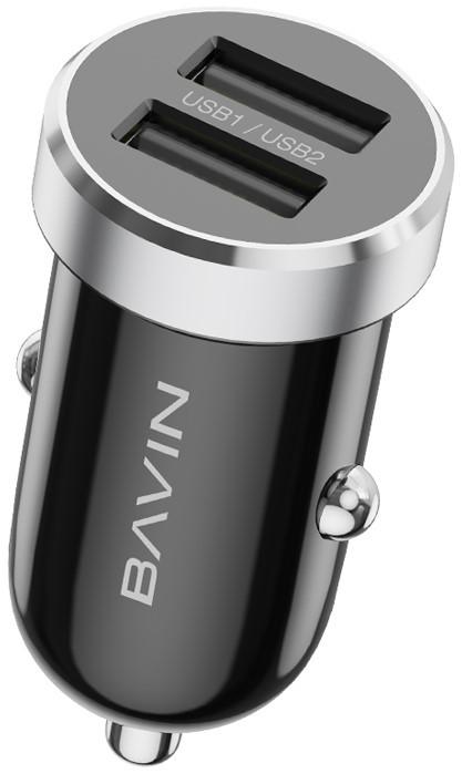 Автомобильная зарядка BAVIN PC862LI Black