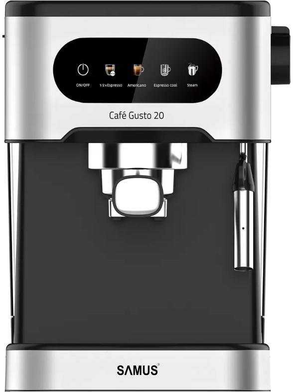 Espressor Samus Cafe Gusto 20 Black/Inox