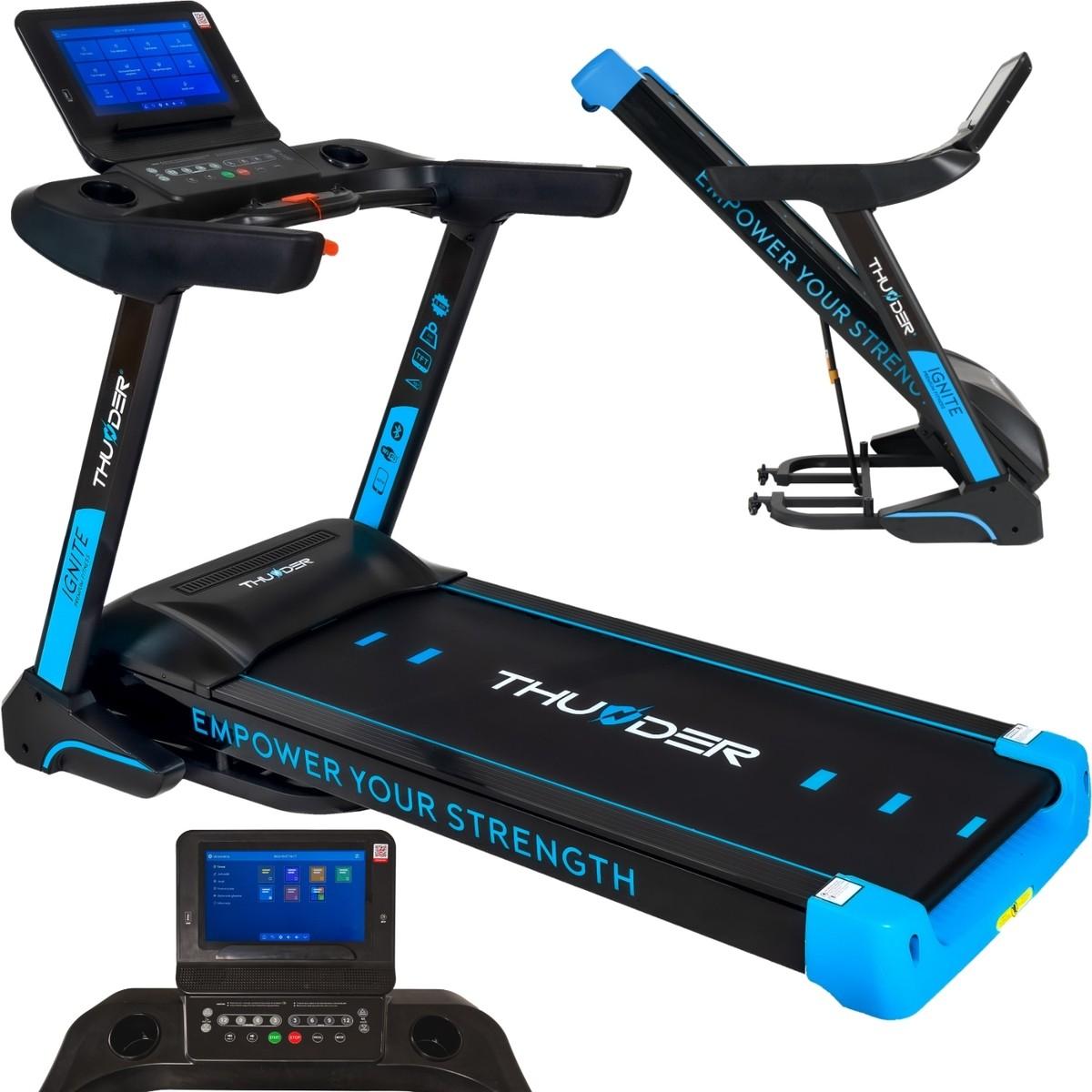 Беговая дорожка Thunder IGNITE-S-TFT BLACK