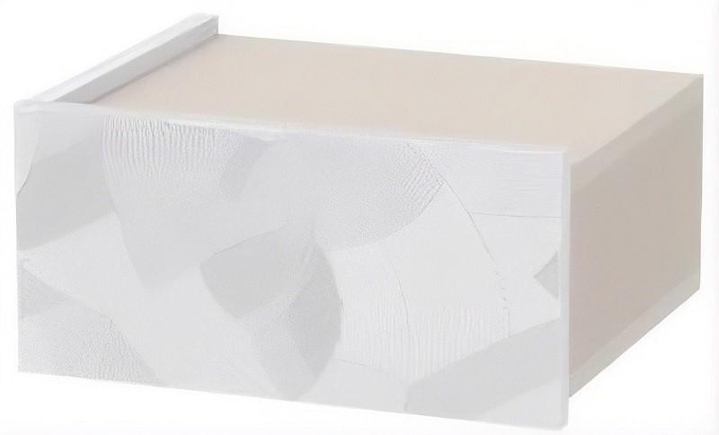 Прикроватная тумбочка DECO Onda White/Sandstone