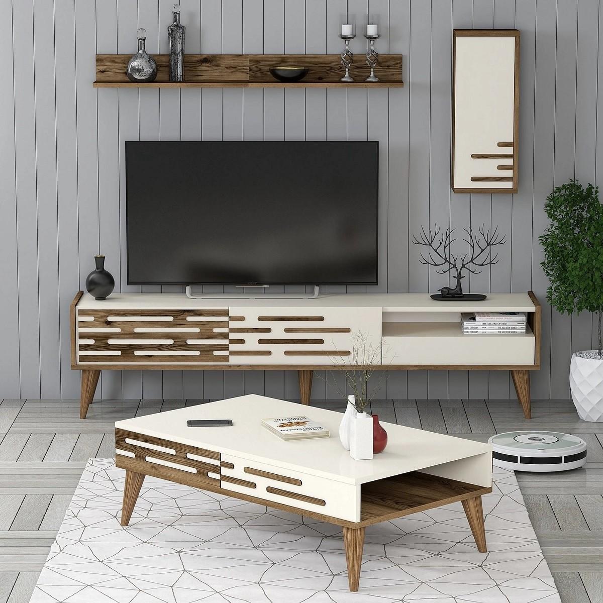 Living Trendy Valensiya Nuc (Maro)/Crem (Bej)