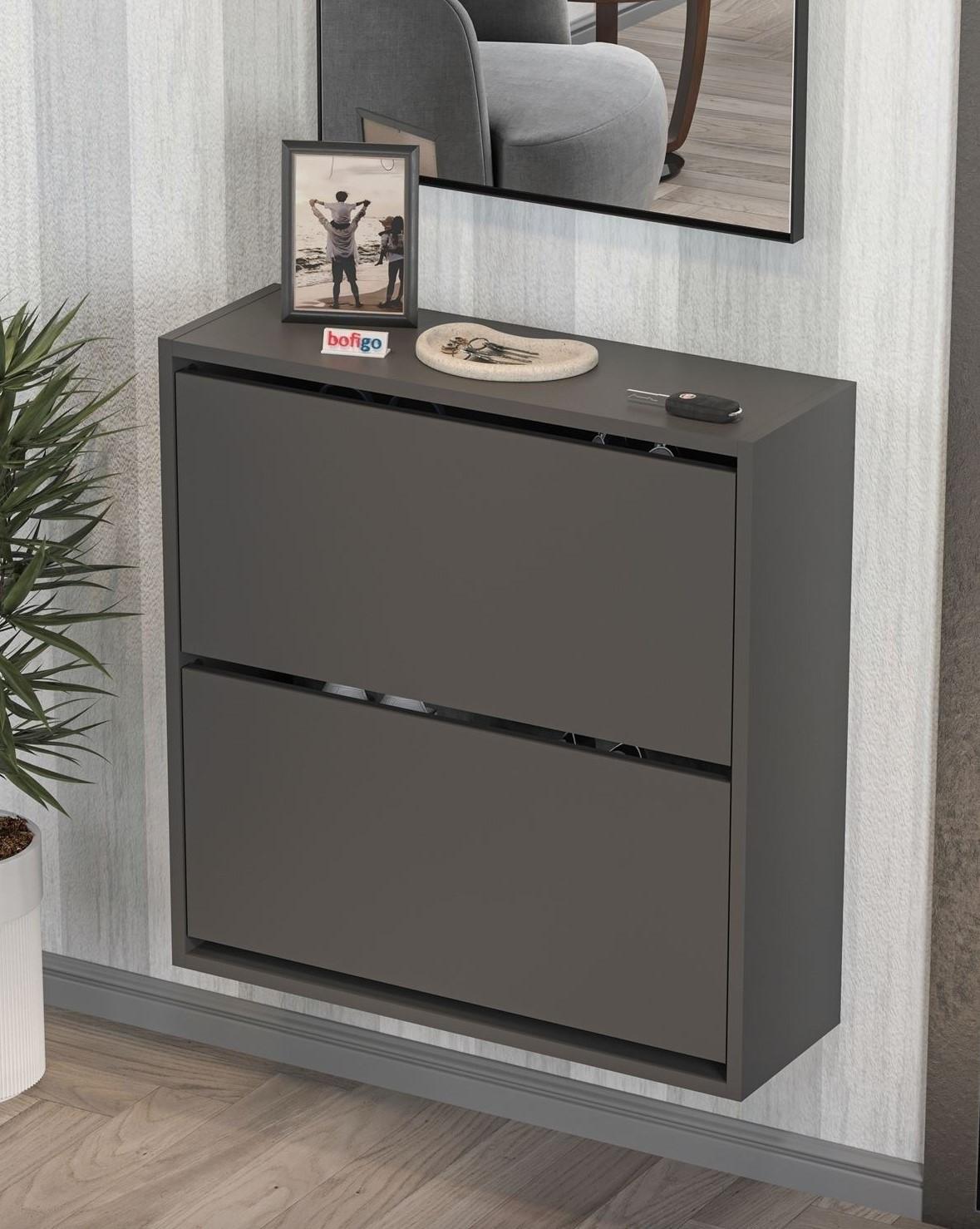 Обувница Bofigo 18-02-08 Anthracite
