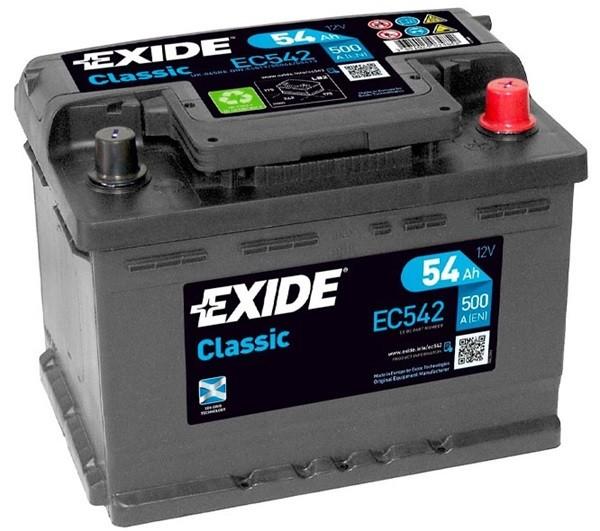 Аккумулятор Exide Classic EC542