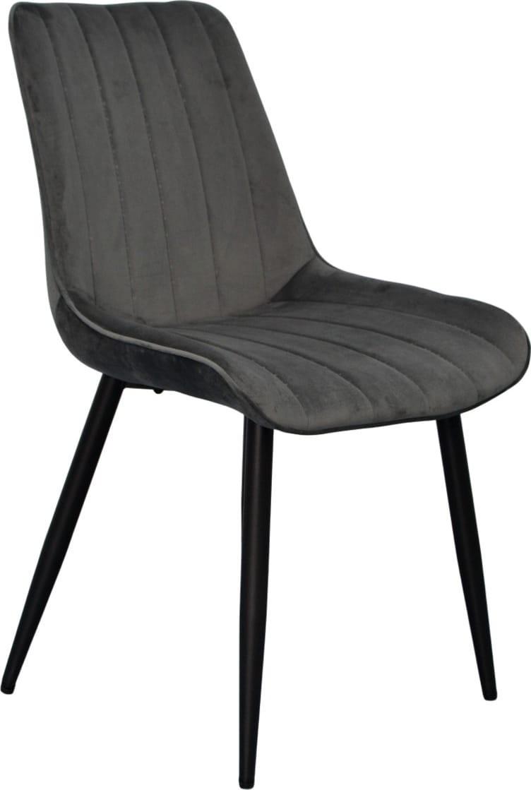 Стул Evelin YTC-055B (BLUVEL-14) Dark Grey